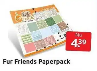 Boekenvoordeel Fur friends paperpack aanbieding