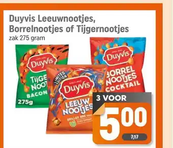 Dagwinkel Duyvis Leeuwnootjes, Borrelnootjes Of Tijgernootjes aanbieding