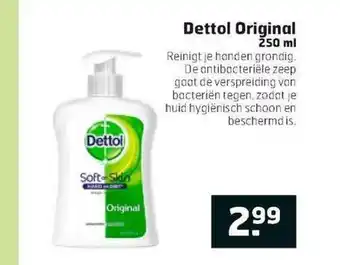 Trekpleister Dettol Original 250 Ml aanbieding