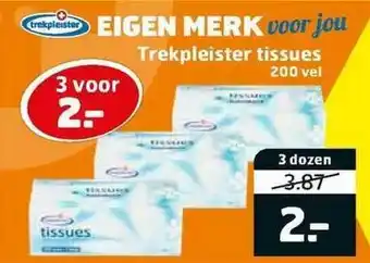 Trekpleister Trekpleister Tissues aanbieding