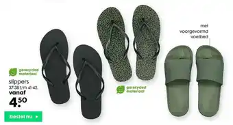 HEMA Slippers aanbieding