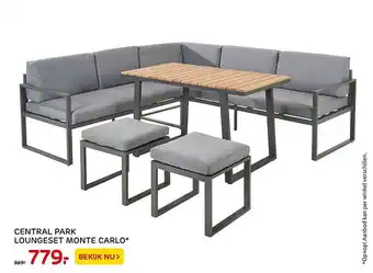 Praxis Central Park Loungeset Monte Carlo aanbieding