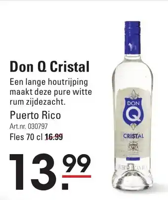 Sligro Don Q Cristal 700ml aanbieding