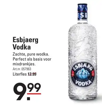 Sligro Esbjaerg vodka 1L aanbieding