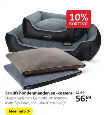 Pets Place Scruffs Hondenmaten en -kussens aanbieding