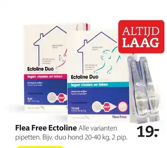 Pets Place Flea Free Ectoline aanbieding