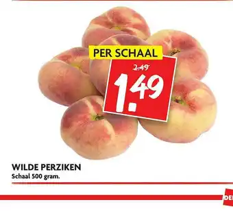 Dekamarkt Wilde perziken 500 gram aanbieding