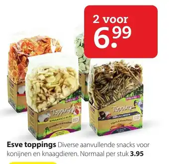 Pets Place Esve Toppings aanbieding