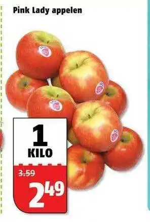 Poiesz Pink lady appelen 1 kilo aanbieding