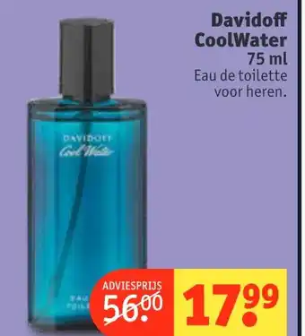 Kruidvat Davidoff CoolWater 00 75ml aanbieding