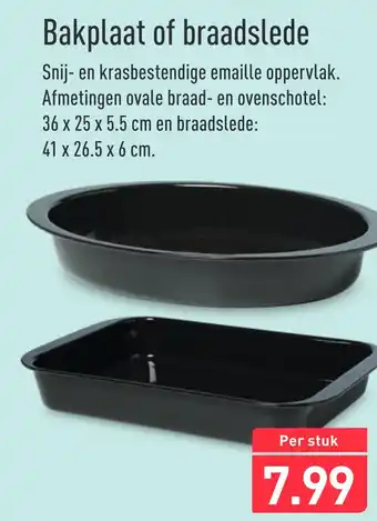 ALDI Bakplaat of braadslede aanbieding