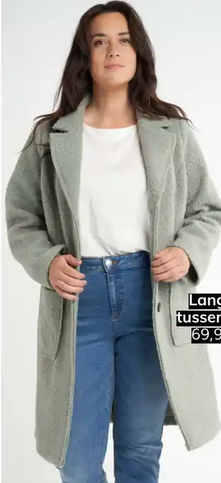MS Mode Lange tussenjas aanbieding