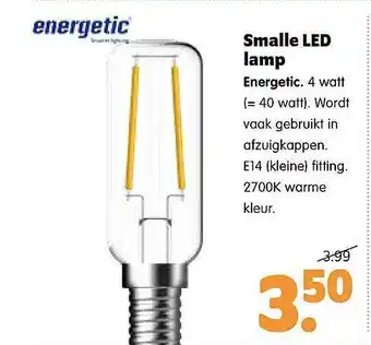 Plentyparts Smalle led lamp energetic aanbieding