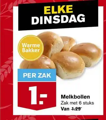 Hoogvliet Melkbollen aanbieding