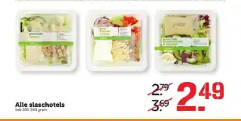 Coop Alle slaschotels aanbieding