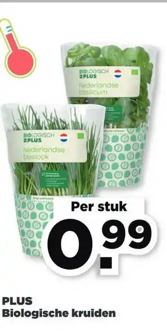 PLUS Plus biologische kruiden aanbieding