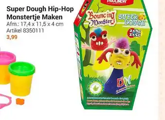 Lobbes Super dough hip-hop monstertje maken aanbieding