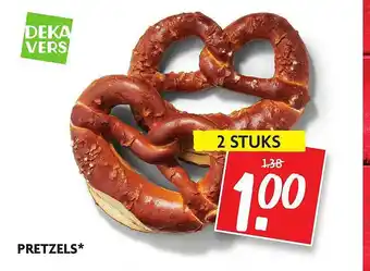 Dekamarkt Pretzels aanbieding