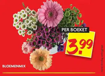 Dekamarkt Bloemenmix aanbieding