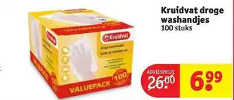 Kruidvat Kruidvat Droge Washandjes aanbieding