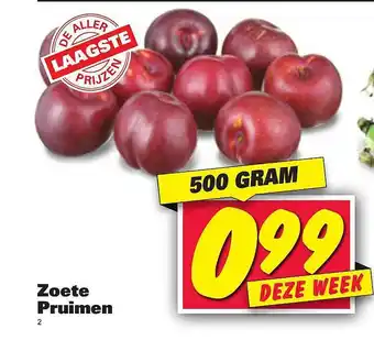 Nettorama Zoete Pruimen 500g aanbieding