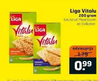 Trekpleister Liga Vitalu 200 Gram aanbieding