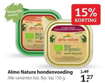 Boerenbond Almo Nature Hondenvoeding 150g aanbieding