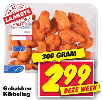 Nettorama Gebakken Kibbeling 300g aanbieding