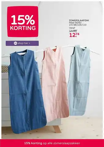 Prenatal Zomerslaapzak aanbieding