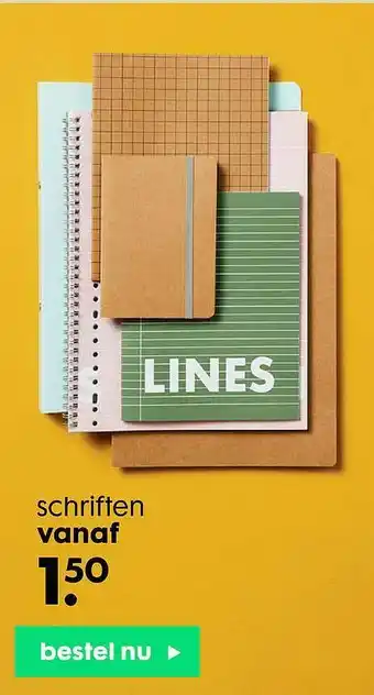 HEMA Schriften aanbieding