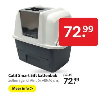 Boerenbond Catit Smart Sift kattenbak 67x48x46 cm aanbieding