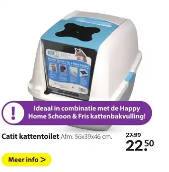 Boerenbond Catit kattentoilet 56x39x46 cm aanbieding