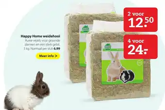 Boerenbond Happy Home weidehooi 2*5 kg aanbieding