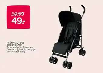 Prenatal Prénatal plus buggy black aanbieding