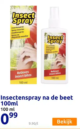 Action Insectenspray na de beet aanbieding