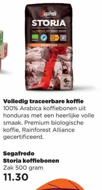 PLUS Segafredo storia koffiebonen aanbieding