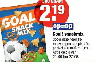 ALDI Goal! Snackmix aanbieding