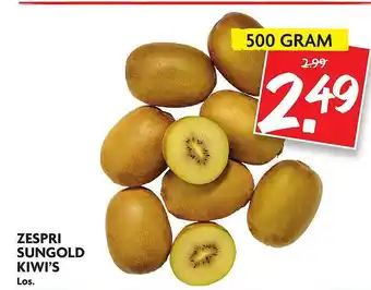 Dekamarkt Zespri Sungold Kiwi's aanbieding