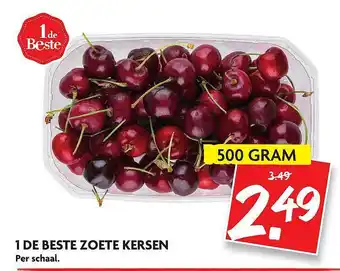 Dekamarkt 1 De Beste Zoete Kersen aanbieding