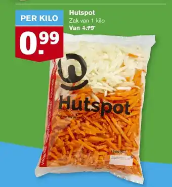 Hoogvliet Hutspot van 1 kilo aanbieding