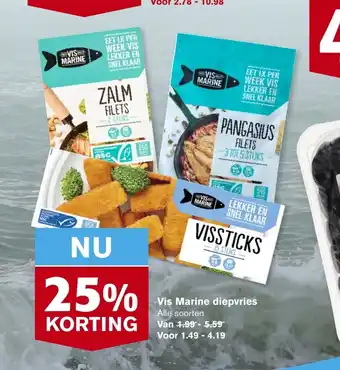 Hoogvliet Vis Marine diepvries aanbieding