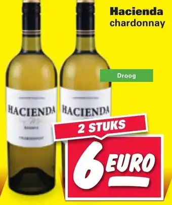 Nettorama Hacienda chardonnay 2*750ml aanbieding