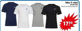 Trekpleister Nike t-shirt aanbieding