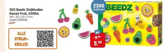 Lobbes Ses beedz strijkkralen kawaii fruit, 2300st. aanbieding