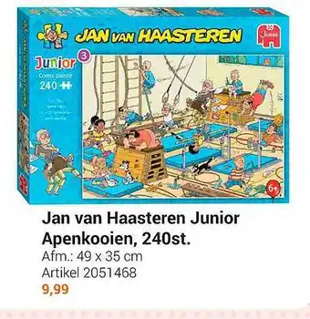 Lobbes Jan van haasteren junior apenkooien, 240st. aanbieding