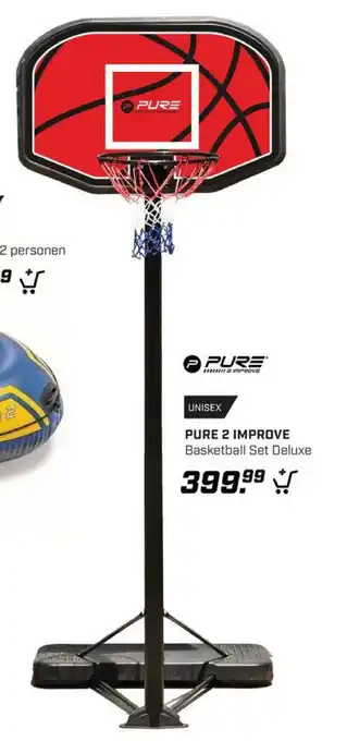 Daka Sport PURE 2 IMPROVE Basketball set deluxe aanbieding