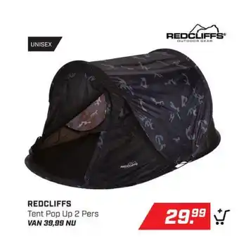 Daka Sport REDCLIFFS Tent Pop Up 2 pers aanbieding