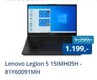 Paradigit Lenovo Legion 5 15IMH05 | 81Y60091MH aanbieding