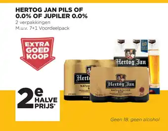 Jumbo Hertog Jan Pils Of 0.0% Of Jupiler 0.0% aanbieding