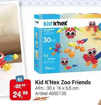 Lobbes Kid k'nex zoo friends aanbieding